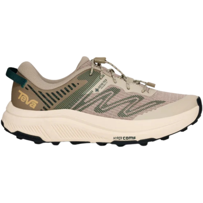 2026 Teva Womens Hurricane Trailsetter GORE-TEX Trail Running Shoe 1180971 - Oyster /  June Bug
